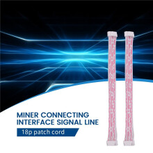 20 StüCk 18Pin Signalkabel 2X9 Pins Miner Verbinden Datumskabel für S9 S7 Maschine,Kommunikationsabstand 2mm