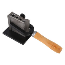 Gold/Silver/Metal Eu Molding Ingot Mould Jewelry Tools Size Adjustable Jewelry Tools Oil Chisel Wooden Handle Mould Making Liquid Tools