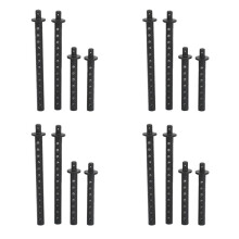 16Pcs/Lot Model Car Shell Column L70mm/110mm Front Rear Body Post Mount R86018 Standoff Pillar for RGT 86100 1/10