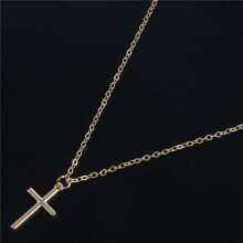 3X Summer Gold Chain Necklace Small Gold Religious Jewelry