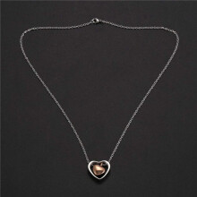 10X Double Heart Rose Gold Cremation Urn Necklace Pendant Funnel Fill Kit Keepsake Memorial Ashes