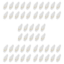 5000 Pcs 4 Inch Plant Tags Garden Nursery Labels Plastic Pot Labels White