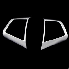 for Creta Ix25 2015 2016 2017 2018 Abs Chrome Steering Wheel Decoration Buttons Cover Trim Interior Moulding Accessories 2 Pieces