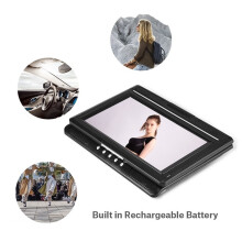 9.8 Inch Portable Mobile Dvd with Tv Hd Player Built-in Rechargeable Battery Support Card/USB Port/Dvd Us Plug