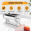 Clay Presser Machine Polymer Clay Roller Machine Clay Conditioning Machine Effortless Mixing Blending Colors 3