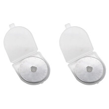 20Pcs 28mm Rotary Cutter Refill Blades Patchwork Fabric Leather Steel Circular Sewing Quilting Cutters