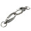 30 Pcs D Swivel Trigger Clips Hooks Metal Key Ring Lobster Clasps 4