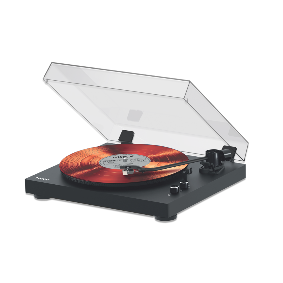 Mixx Analog 5 Marp-05-Bk Belt Drive Bluetooth Turntable - Black, Black - Image 2