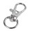 30Pcs Metal Clasp Swivel Trigger Clips Snap Hooks Key Ring Bags DIY  Silver 2