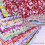 DIY Quilting Patch 300pcs 10cmx10cm Charm Pack Cotton Fabric Patchwork Bundle Fabrics Cloth Sewing 7