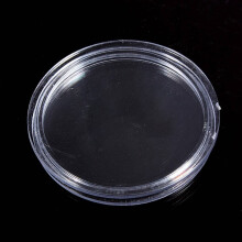 20 Pcs Small Round Transparent Plastic Coin Capsules Box 25mm & 35mm