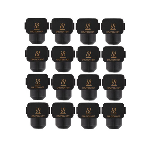 16Pcs for  A1  Silicone Socks, Hotend Protective Cover, Insulation Case for Enhanced 3D Printer Performance