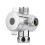 3 Way Shower Arm Diverter Valve for Handheld Shower Head 1