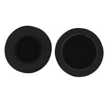 Ersatz Ohrpolster für Kopfhörer - 75mm Runde Ohrpolster, Proteinleder & Memory-Schaum, Verbesserter Komfort (2er-Pack)