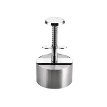 Burgerpresse aus Edelstahl 304 8 cm