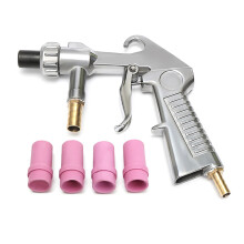 Sandblaster Feed Blast Spray Gun Sand Blaster Gun Kit for Sandblast Cabinets
