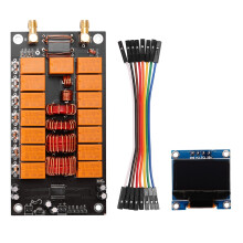 ATU-100 Antennen Tuner 1.8-50MHz Automatischer Antennen Tuner + OLED Firmware Programmierter VerstäRker EmpfäNger Fertigbau Satz