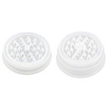 GroßE Schleifer Form für Harz - 3-Zoll Schleifer Form Aus Harz mit Effizienter Spikes Form, Premium Silikon Schleifer Form