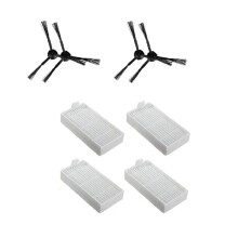 8 Pcs for MEDION MD19900/ V2 Sweeping Accessories Side Brush Filter