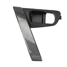 Auto Karbon Faser Innen TüR Griffe Basis Innen TüR Griff Abdeckung Trim für Qashqai J10 2007-2015 Rechts