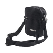 MäNners Tasche UmhäNgetasche LäSsige Segeltuch Tasche MäNners Tasche Rucksack Kleine Tasche Handy Tasche -Schwarz
