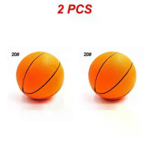 (Style B 2pcs) 1/2/4PCS 12/20cm PVC Kids Mini Inflatable Basketballs No Pump Indoor Sports Toys Sensory