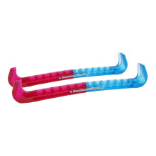 (Pink and Blue) 2x Ice Skate Blade Guards for Hockey & Figure Skating