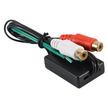Lautsprecher zu 2 RCA Ausgang Konverter EIN/AUS Hoch/Niedrig für Auto Audio