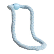 (2kg blue) Weighted Soft Pilates Hoop Portable Indoor Abdomen Exercise Fitness Equipment