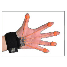 (75lbs) Allenatore per l'estensione delle dita, fascia elastica di resistenza per yoga manuale, allenatore di forza