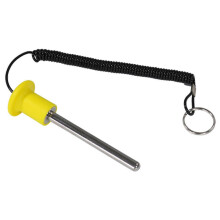 (10*80) Goupille magnétique supplémentaire pour piles de poids avec cordon, pièce de rechange polyvalente pour salle de sport