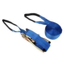 (Blue) 2-Inch Slackline Kit Adventure Trick Line for Camping Backyard Birthday