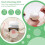 Darning Egg Darning Mushroom for Socks Darner Egg Kit Include 14 Hooks Small Weaving Darner Loom 9 Large Eye Needles 3