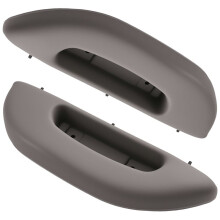 2Pcs Door Armrest Pull Handle Cover 12376629 12376630 for Chevy Express Savana Van 1500 2500 3500 96-2002
