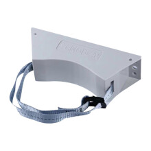 (Gray) Portable Gas Cylinder Holder Stand Easy Install Wall Mount Bracket Propane Tank Storage