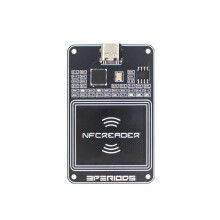PCR532 NFC Reader IC Card Reader Writer IC Card Replicator for Mobile Phone Bracelet Simulates Elevator Door Access