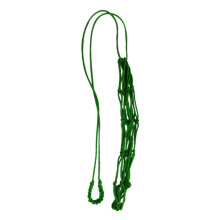 (Green) Strapazierfähige Nylon-Fußballnetztasche, tragbare Outdoor-Netztasche, Zubehör