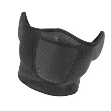(Gray) Breathable Fleece Half Mask for Cycling Running Snowboarding Black
