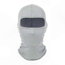 (Light.Gray) Windproof Dustproof Ski Balaclava Face Mask for Men Outdoor Activities