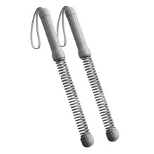 (Gray) Lot de 2 cordes de combat sans corde pour le renforcement musculaire et l'entraînement de force