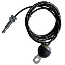 (TypeA-2.5M) Cavo in acciaio resistente da 2 m a 5 m, fune di ricambio per pulegge da palestra domestica, diametro 5 mm JV