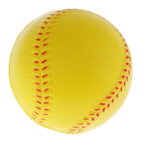 (6.3cm) PU Foam Training Ball for Softball & Baseball Practice - 3 Sizes