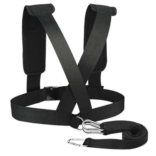 (A1) 2025 New Sled Tire Pulling Harness Fitness Training Adjustable Padded Shoulder Strap