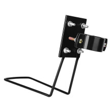 (L Rack 4.7 to 5.4cm) Metal Bike Basket Mounting Hardware Easy Install Adapter