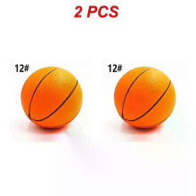 (Style A 2pcs) 1/2/4PCS 12/20cm PVC Kids Mini Inflatable Basketballs No Pump Indoor Sports Toys Sensory