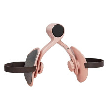 (Upgraded pink) Pelvic Floor Trainer Leg Clamp Arm Leg Exerciser Fitness Slimming Women Easy Use Colorful