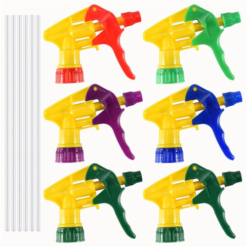 12 Pcs Heavy Duty Chemical Resistant Trigger Sprayer Spray Bottle Nozzle 2
