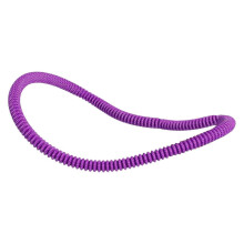 (Purple) Viktad Fitness Hoop Träning Låg ljudnivå Bekväm Hopfällbar Träningsutrustning