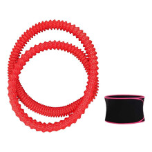 (Red Sweat Band) Cerchio fitness con pesi, silenzioso, comodo, pieghevole, attrezzatura per allenamento