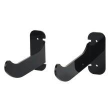 (Black) Yogamatta Förvaring Väggkrokar Gym Organizer Matthängare Skumrulle Fitnessband Svart